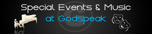 Godspeak Special Events Banner